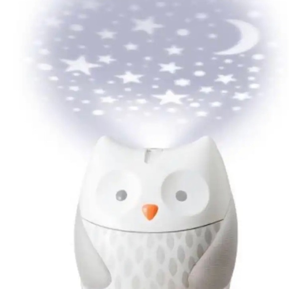Skip Hop Moonlight & Melodies Owl Nightlight Soother/Sound Machine/White Noise - Picture 3 of 3
